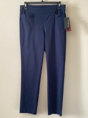 Kim Roger Women’s Navy Super Stretch Pants - 6 Short - New with Tags